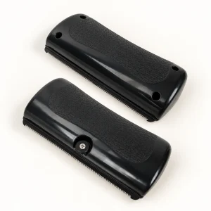 Pet Deshedding Comb Set – Black, 2 Pieces – product view