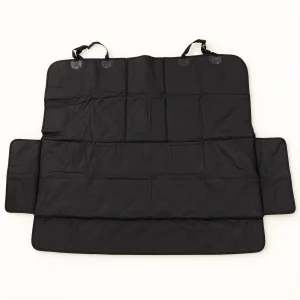 Foldable Dog Car Seat Cover – Black – product view